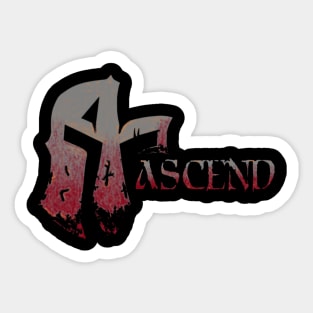 ASCEND Bloody and Heavy Rust Sticker